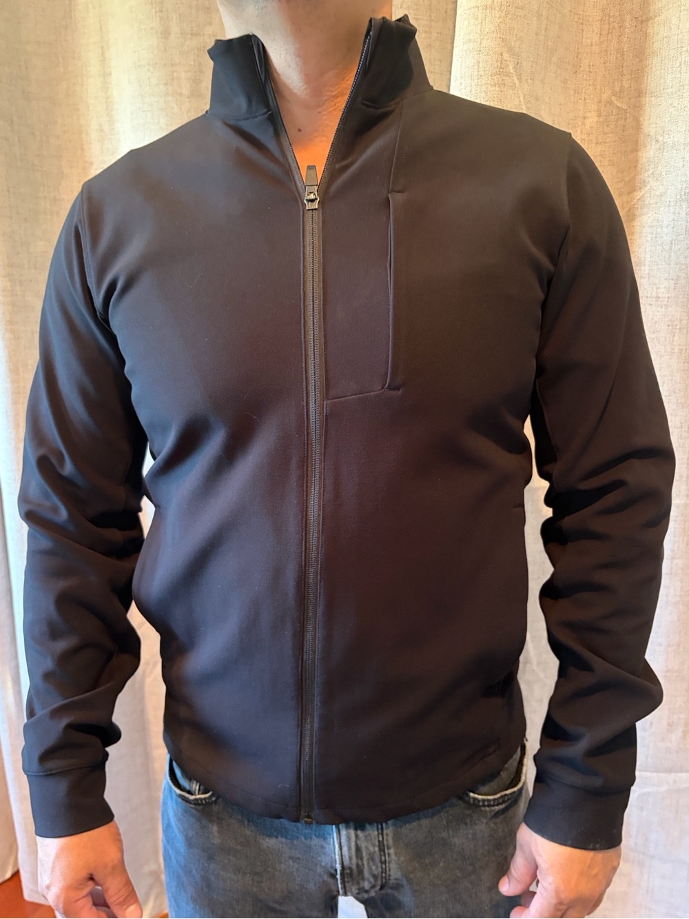 Jack Archer Legacy Jacket Men’s Small Black Full Zip Performance